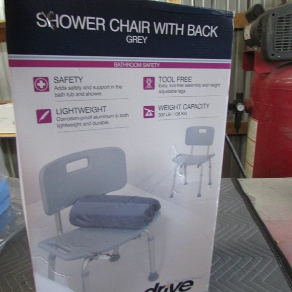 Drive Other New Drive Rtl222kdr Shower Chair With Back Poshmark